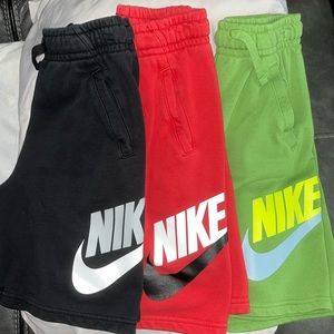3 pairs of Nike shorts